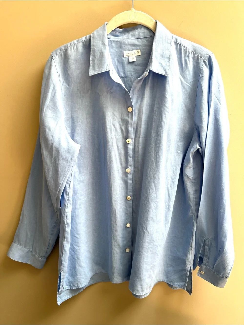 J Jill blue  Button-Up Shirt Sz Sm